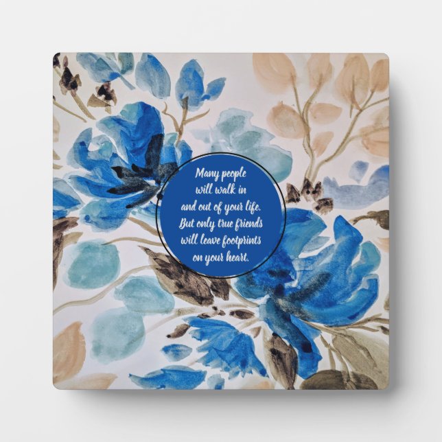 Friendship Plaque (Front)