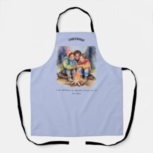 Friendship Positive Affirmation  Apron