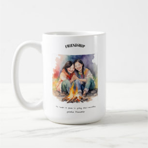 Friendship Positive Affirmation Card Coffee Mug
