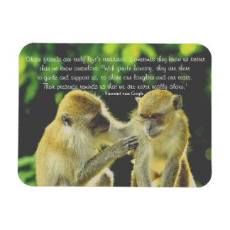 Friendship Quote by Vincent van Gogh Magnet