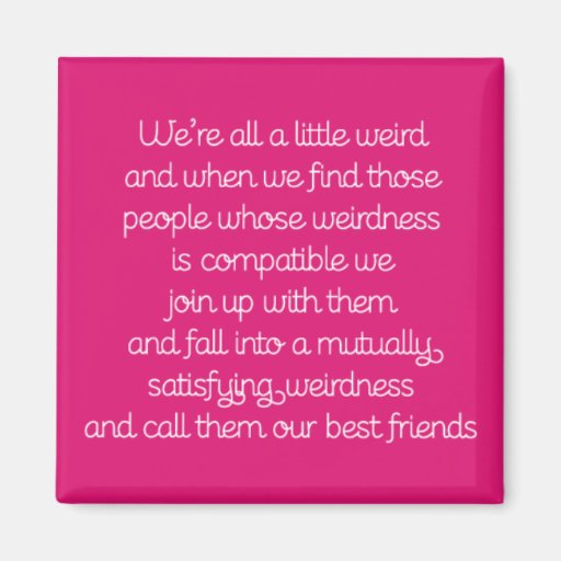 Image of Friendship Quote Magnet