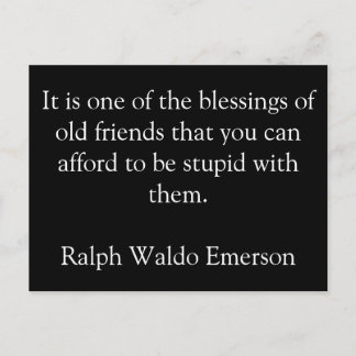 Friendship quoteable postcard