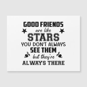 Friendship T-Shirt Quote Good Friend Like Star