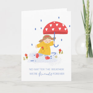 Friendship Thinking of You, Get Well Soon Card