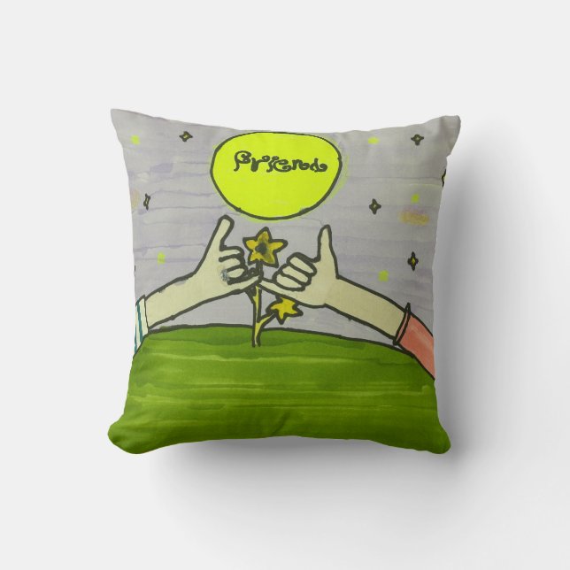 Friendship Throw Pillows (Front)