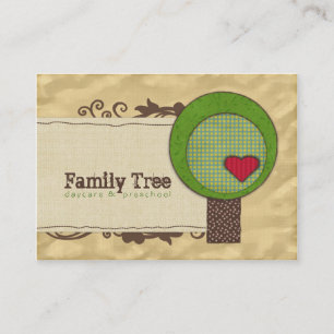 Friendship Tree Chubby Business Cards