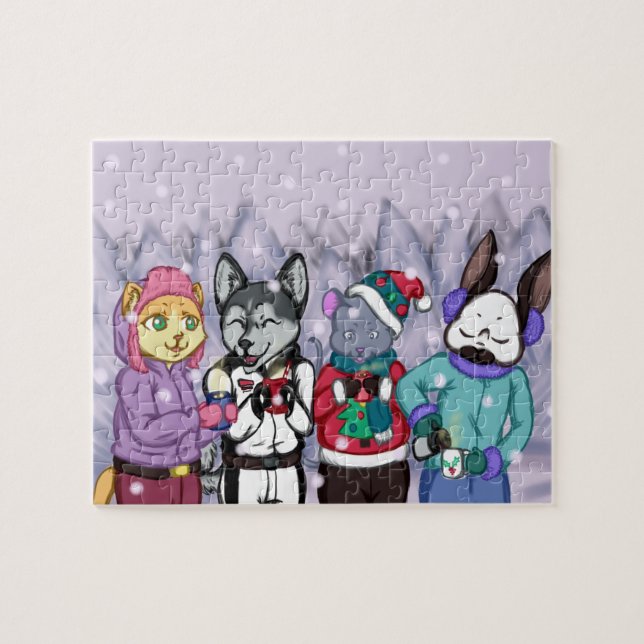 Friendship Warms the Heart Jigsaw Puzzle (Horizontal)