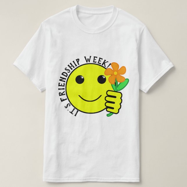 Friendship Week T-Shirt (Design Front)