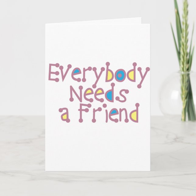 **FRIENDSHP DAY** I HAVE THE *BEST FRIEND EVER* CARD (Front)