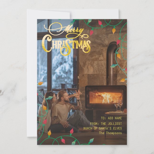 Friendsmas Jolliest Bunch Christmas Holiday Family (Front)