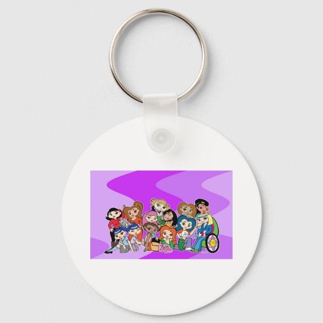 Friendz Keychain (Front)