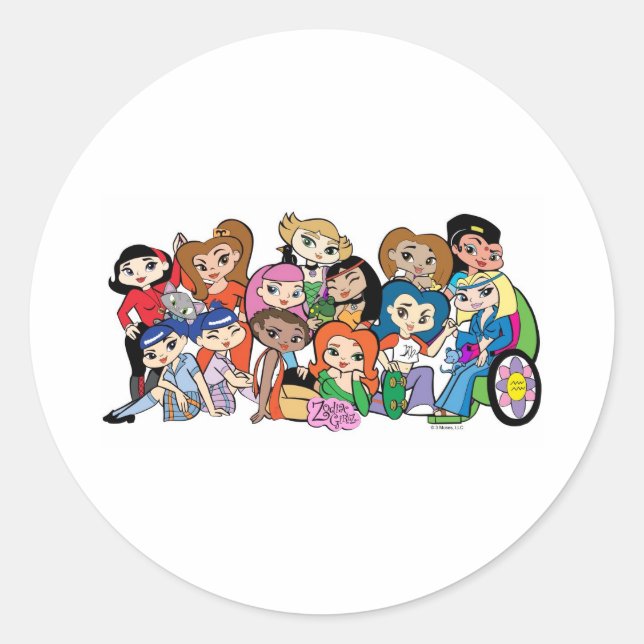 Friendz Stickers (Front)