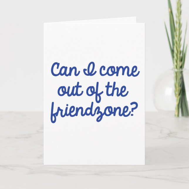 Friendzone Card (Front)