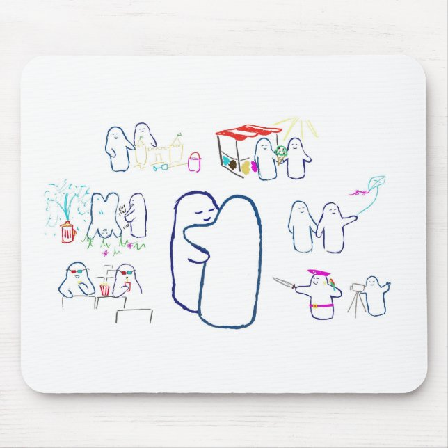 Frienship Fun Mouse Mat (Front)