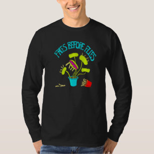 Fries Before Flies Venus Flytrap Graphic T-Shirt