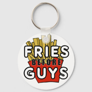 Fries before guys key ring