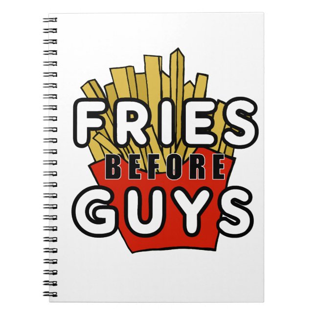 Fries before guys notebook (Front)