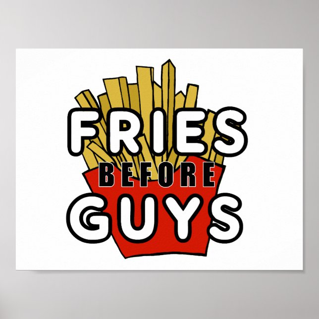 Fries before guys poster (Front)