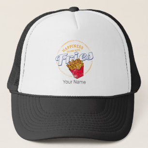 Fries Chips Snack Vintage Potato or French Fries Trucker Hat