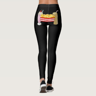 Fries Go With That Shake Leggings
