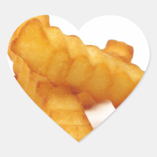 Fries Heart Sticker