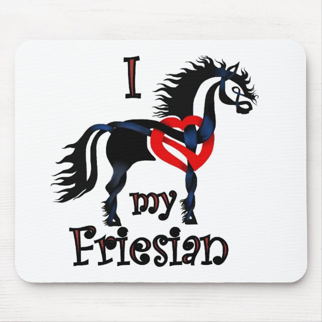 Friesian celtic design mouse mat (Front)