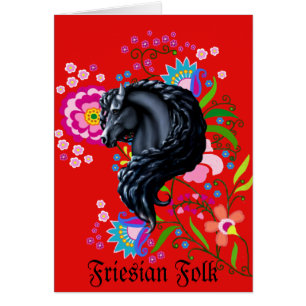 Friesian Folk, horse, black stallion