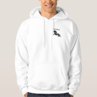 Friesian horse, black stallion beauty hoodie