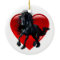 Friesian horse, black stallion, black beauty heart