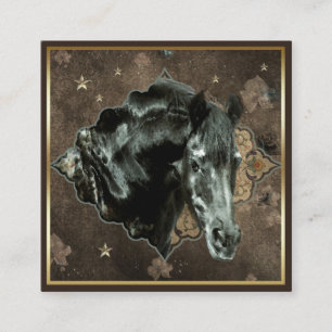 Friesian Horse - Business Card