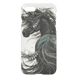 Friesian Horse Cell Case by Bihrle