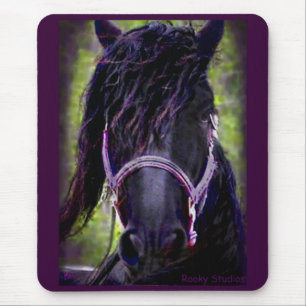 Friesian Horse Mousepad