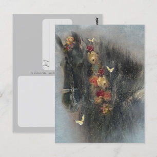 Friesian Horse - Postcard