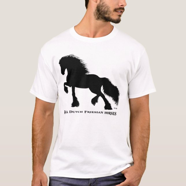 Friesian Horse T-Shirt (Front)
