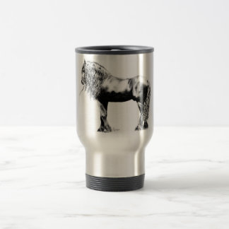 Friesian Horse Travel Mug