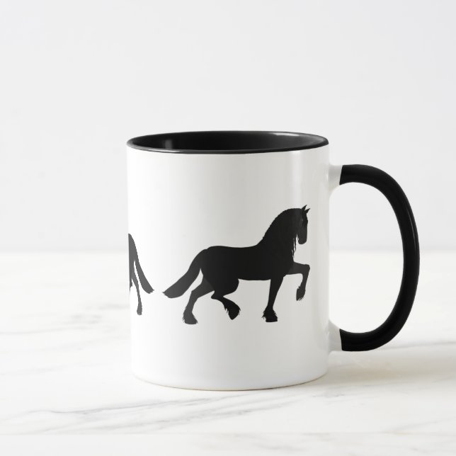Friesian Horses Mug (Right)