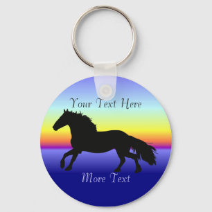 Friesian Keychain