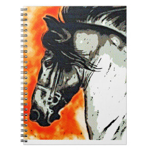 Friesian Mustang Notebook