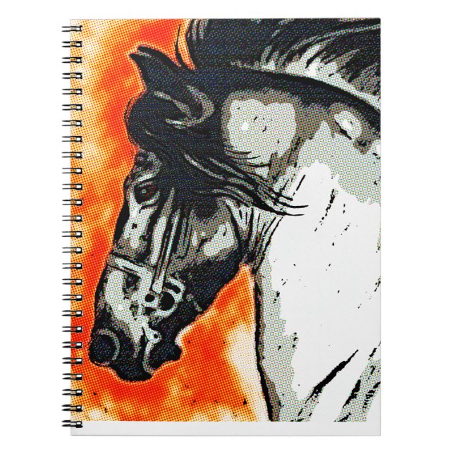 Friesian Mustang Notebook (Front)