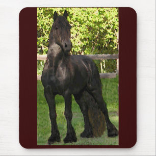 Friesian Painted Mousepad