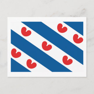 Friesland Flag Postcard