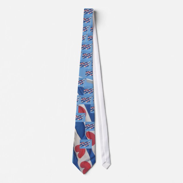 Friesland (Fryslan) Flag Tie (Front)