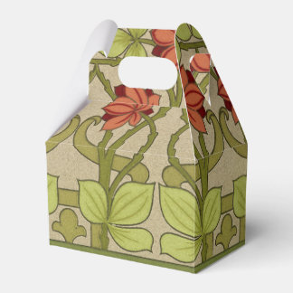 Frieze Border Art Nouveau Floral Favour Box