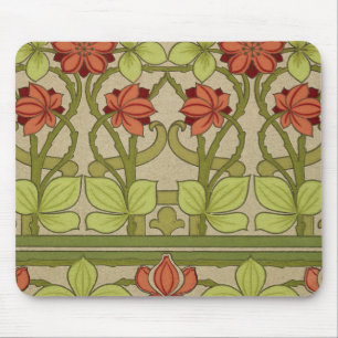 Frieze Border Art Nouveau Wallpaper Mouse Mat
