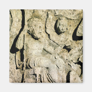 Frieze depicting King Priam and Hecuba Magnet