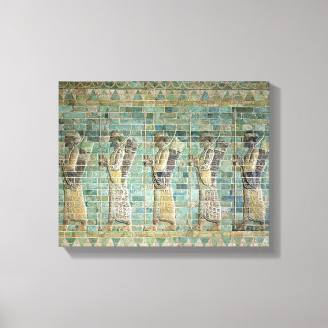 Frieze of archers canvas print (Front)
