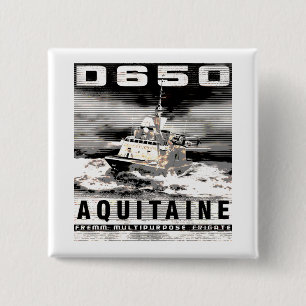 Frigate Aquitaine Button Button