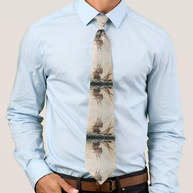 Frigate in a swell 17th century tie (Creator Uploaded)