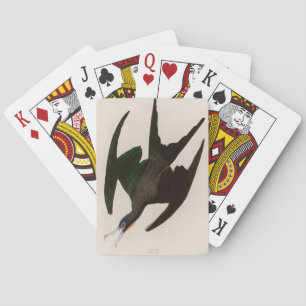 Frigate Pelican Birds of America Audubon Print Playing Cards