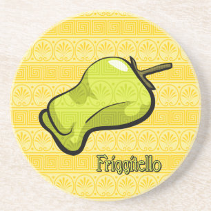 Friggitello Chilli Pepper Sandstone Coaster